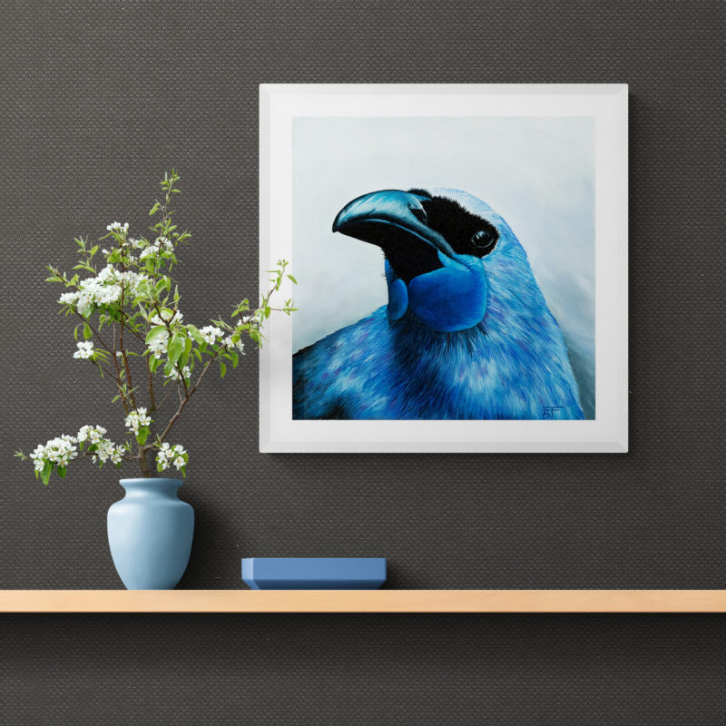 Kokako Art Print By Bree Fraser - Image 4