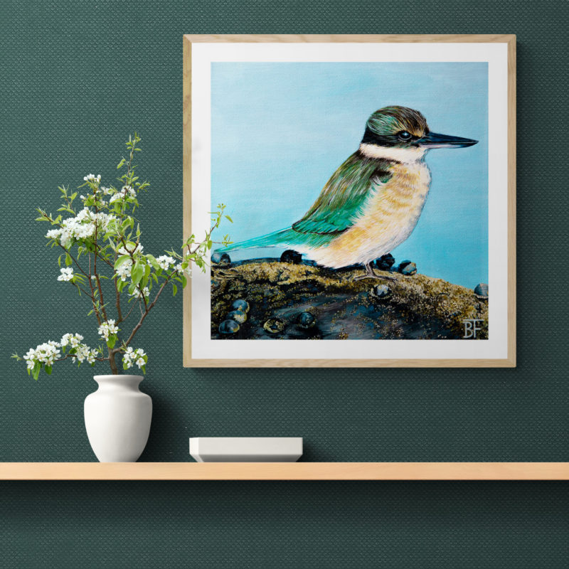 Kotare The Second Art Print By Bree Fraser - Image 3