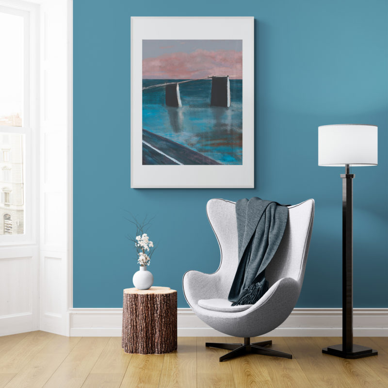 Black Bridge Art Print By Dee Warring - Image 4