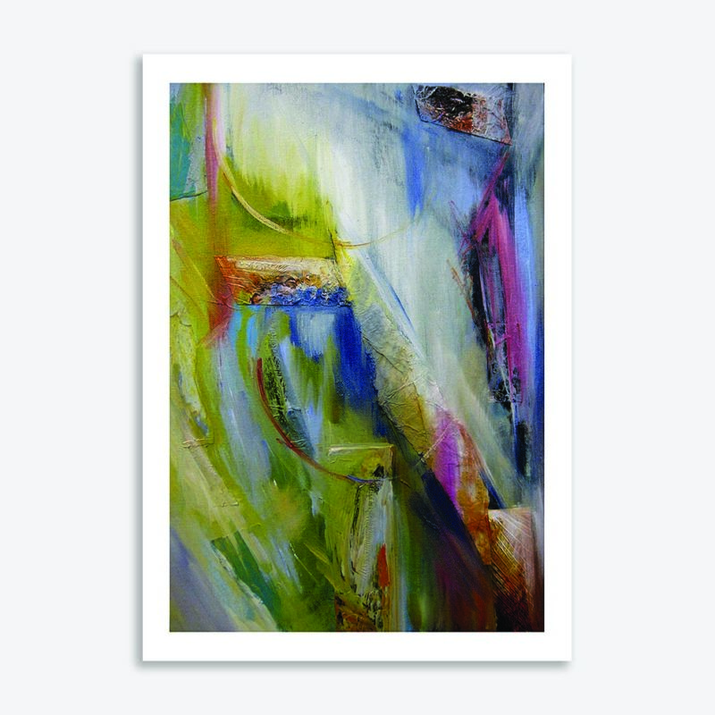 Falling Down The Stairs Art Print By Dee Warring
