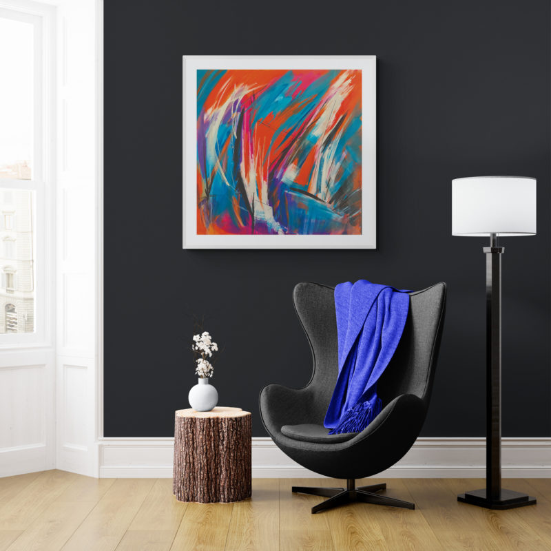 Ablaze Art Print By Dee Warring - Image 4