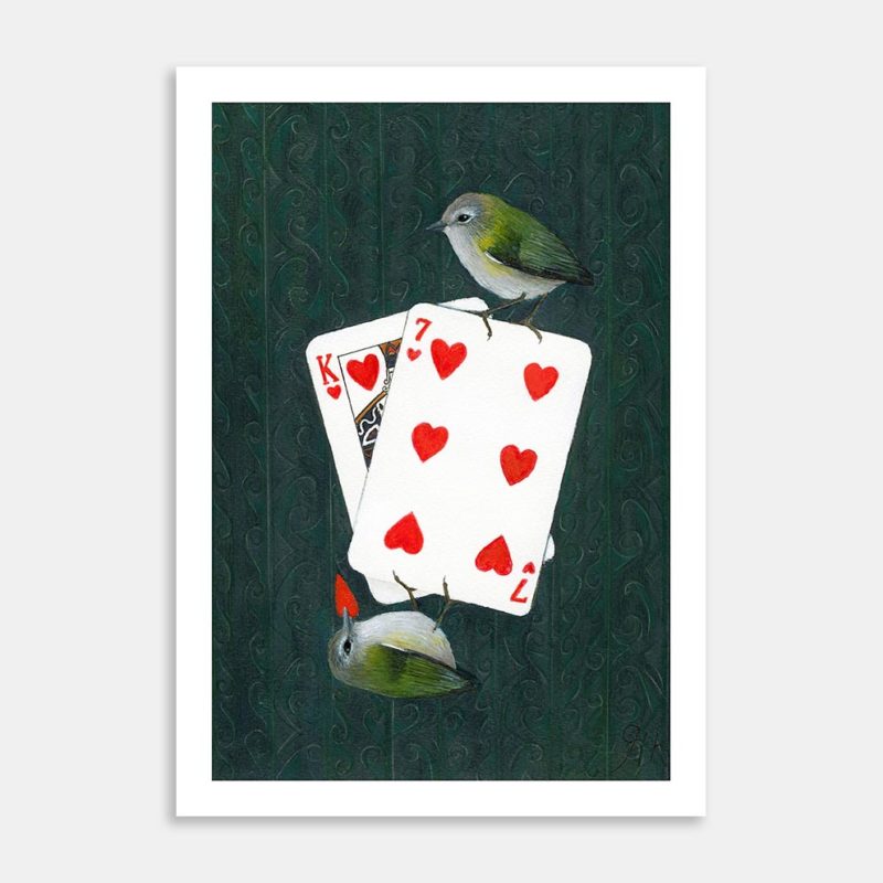 Thief Of Hearts Art Print By Holly Kerehi
