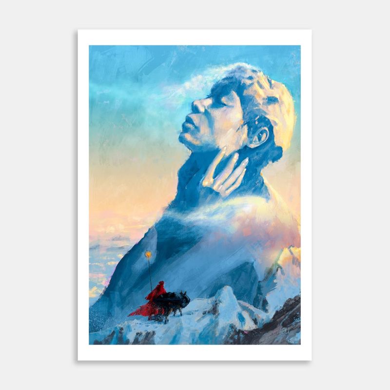 The Revered Art Print By Lou Agas
