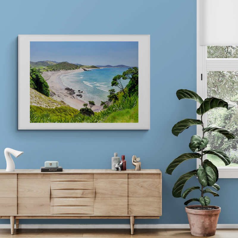 Ocean Beach South End View Art Print By Vanessa Redfern - Image 4