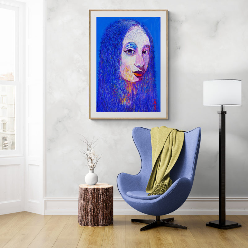 Melanie Art Print By Michael Rollo Mirfin - Image 3