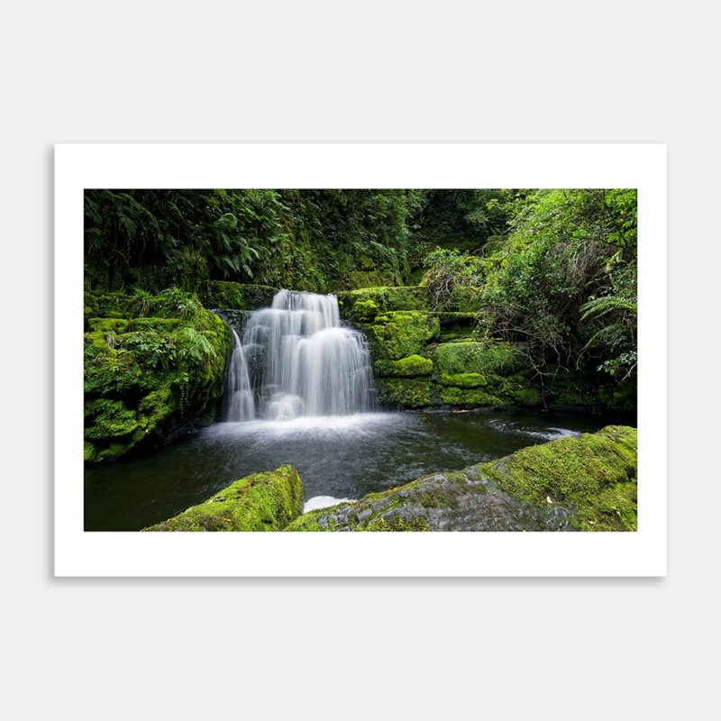 Matai Waterfalls The Catlins Art Print By Gary Webber