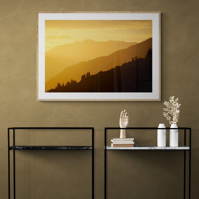 Golden Hour In Queenstown Art Print By Harry Shelswell - Image 3