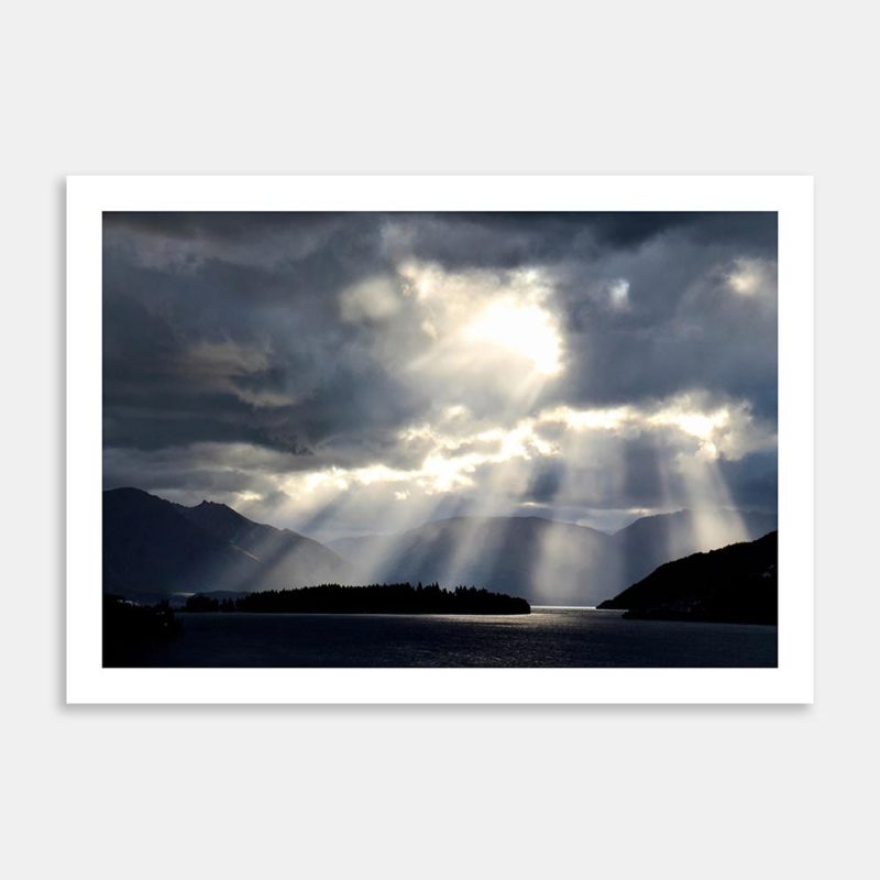 Moody Mountain #1 Art Print By Harry Shelswell