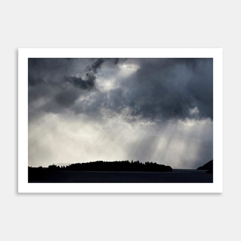 Moody Mountain #3 Art Print By Harry Shelswell
