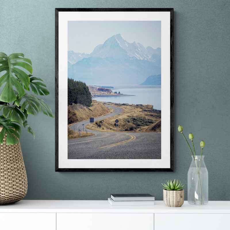 Mount Cook Entrance Art Print By Harry Shelswell - Image 2