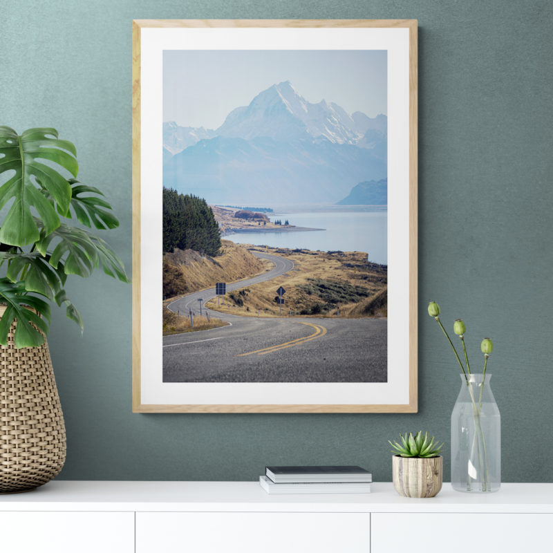 Mount Cook Entrance Art Print By Harry Shelswell - Image 3