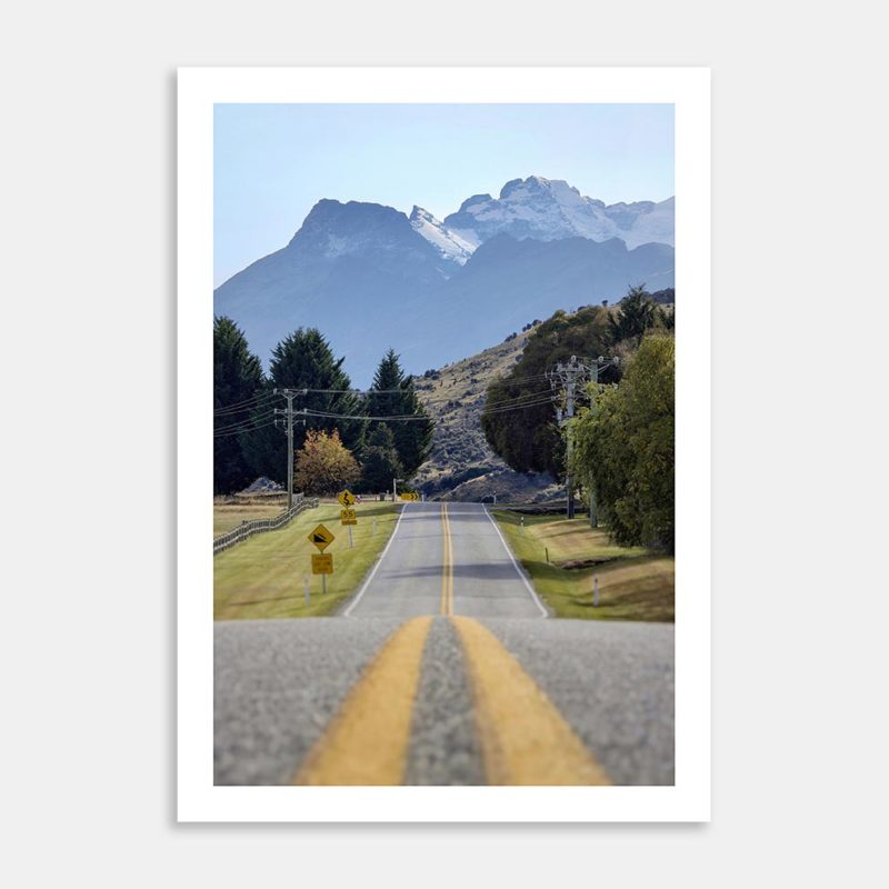Road to Glenorchy Art Print By Harry Shelswell