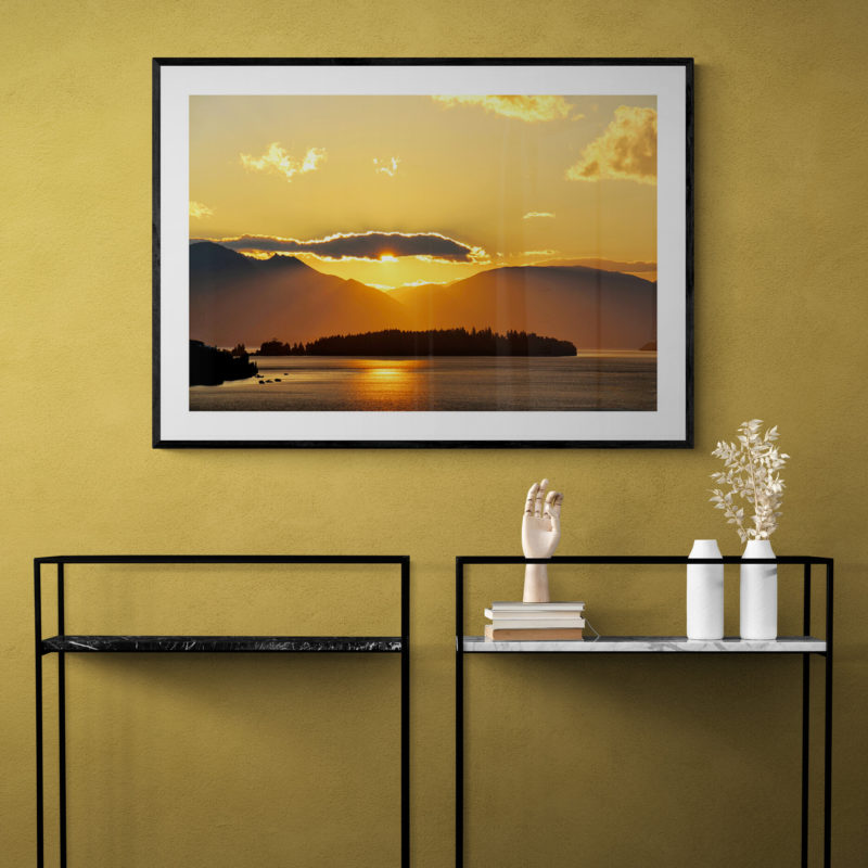 Queenstown Sunset Art Print By Harry Shelswell - Image 2