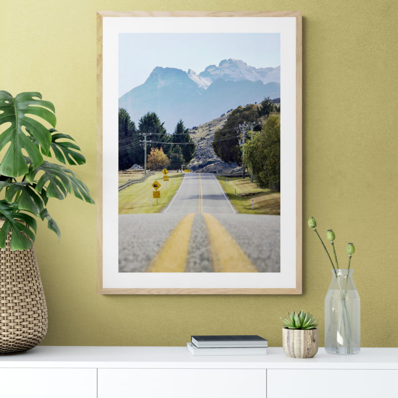 Road to Glenorchy Art Print By Harry Shelswell - Image 3