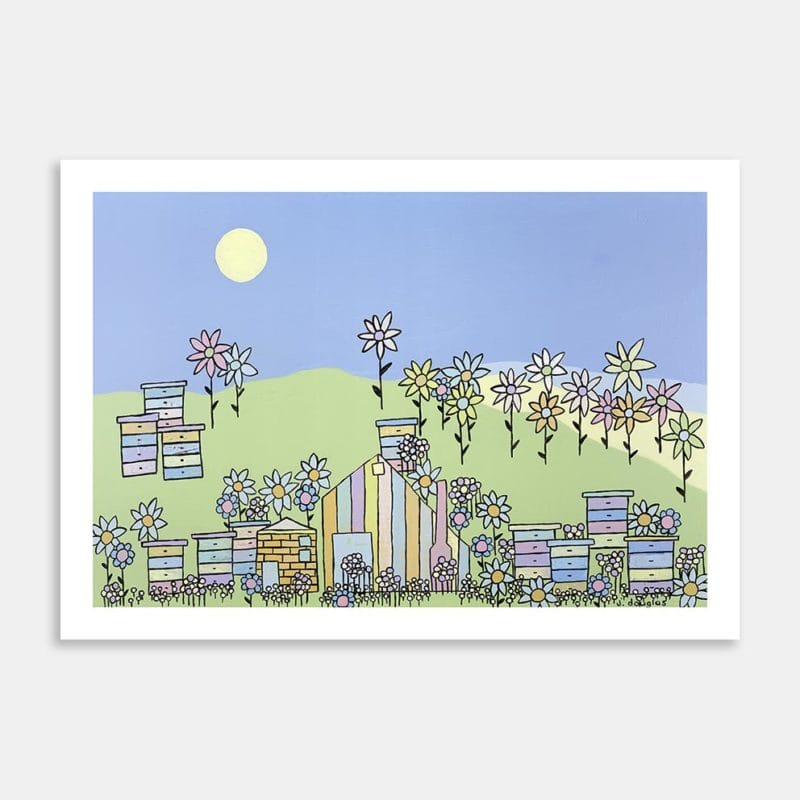 Artwork #6 Art Print By Jane Douglas