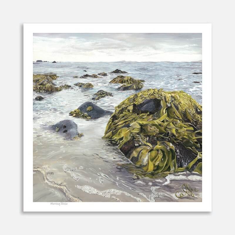 Morning Rinse Art Print By Cassie Newman