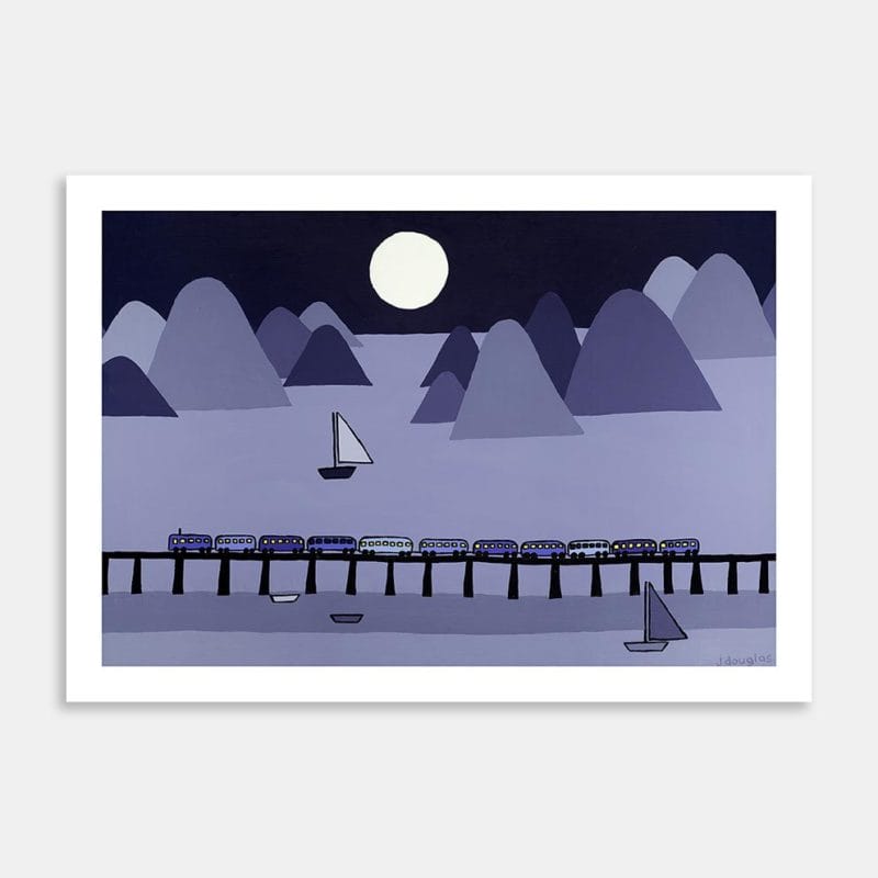 Artwork #7 Art Print By Jane Douglas