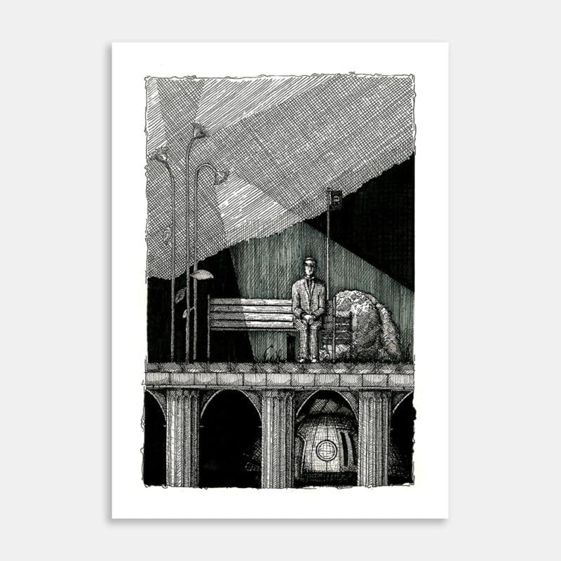 An Evening Ride Art Print By William Lampen-Smith
