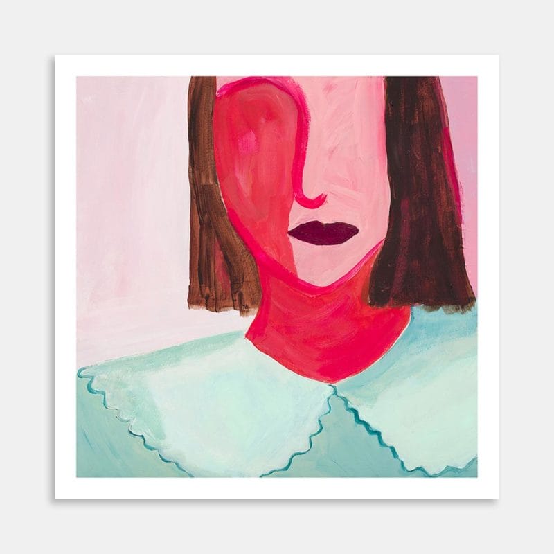 Blushing Art Print By Emma Prestidge