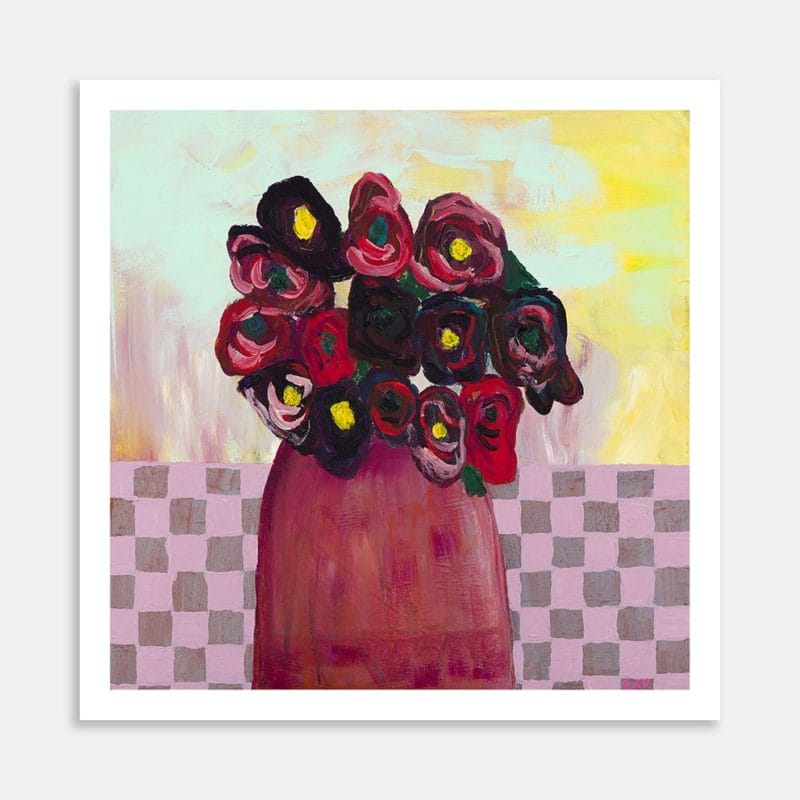 Centerpiece Art Print By Emma Prestidge