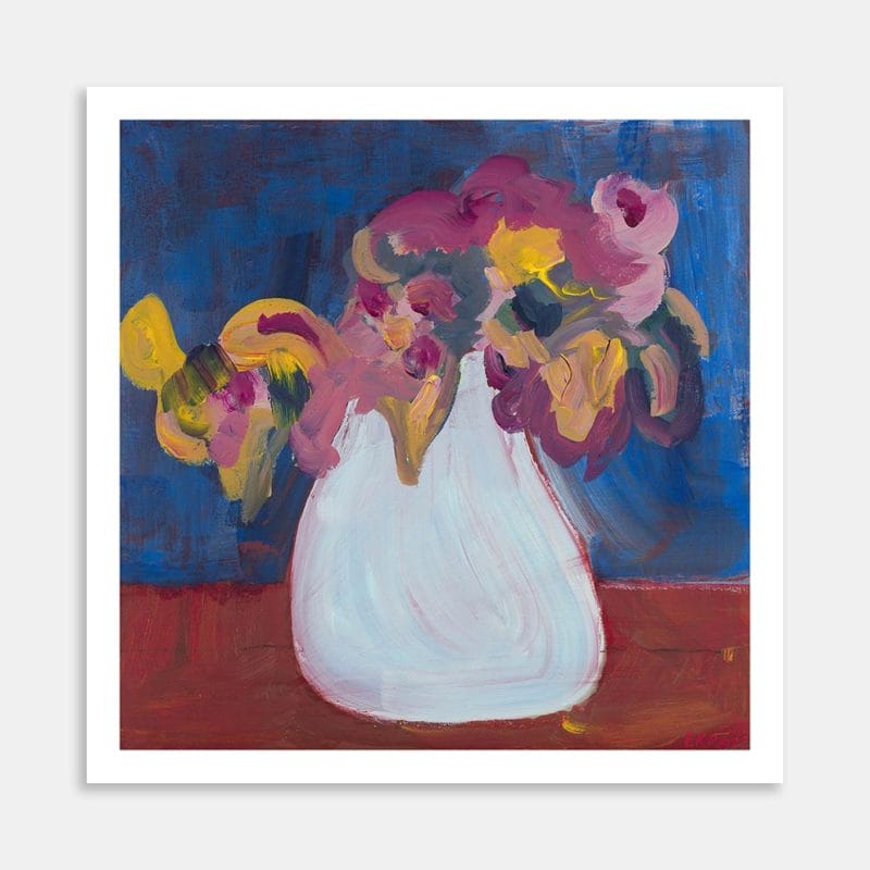 Flowers For Friday Art Print By Emma Prestidge