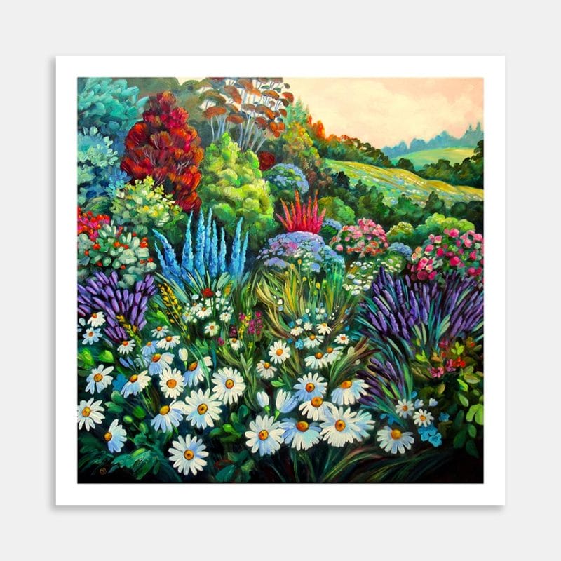 Oratia Meadow Art Print By Irina Velman