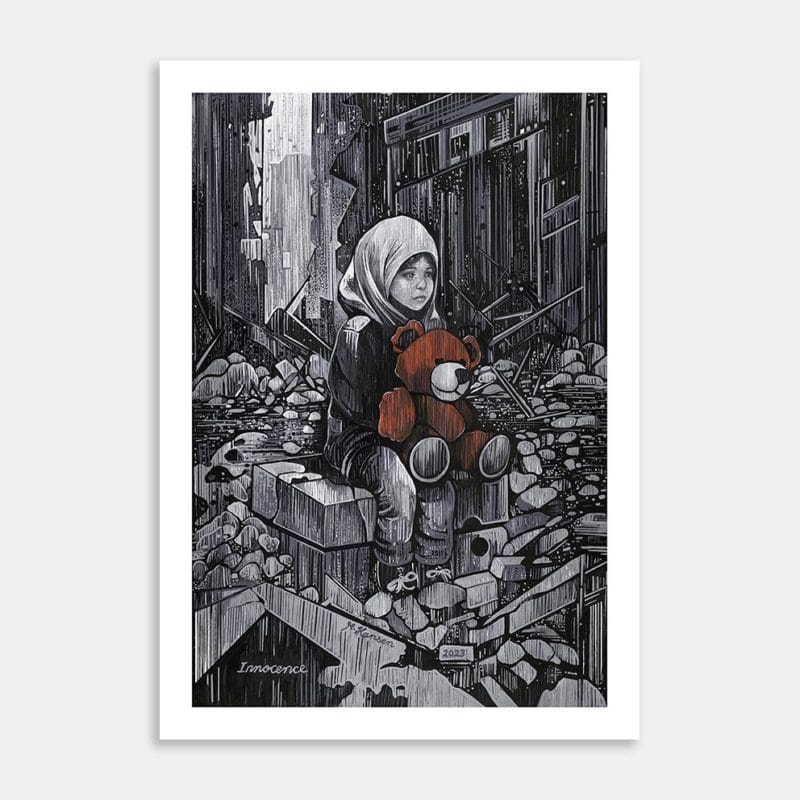 The Innocence Art Print By Marita Hansen