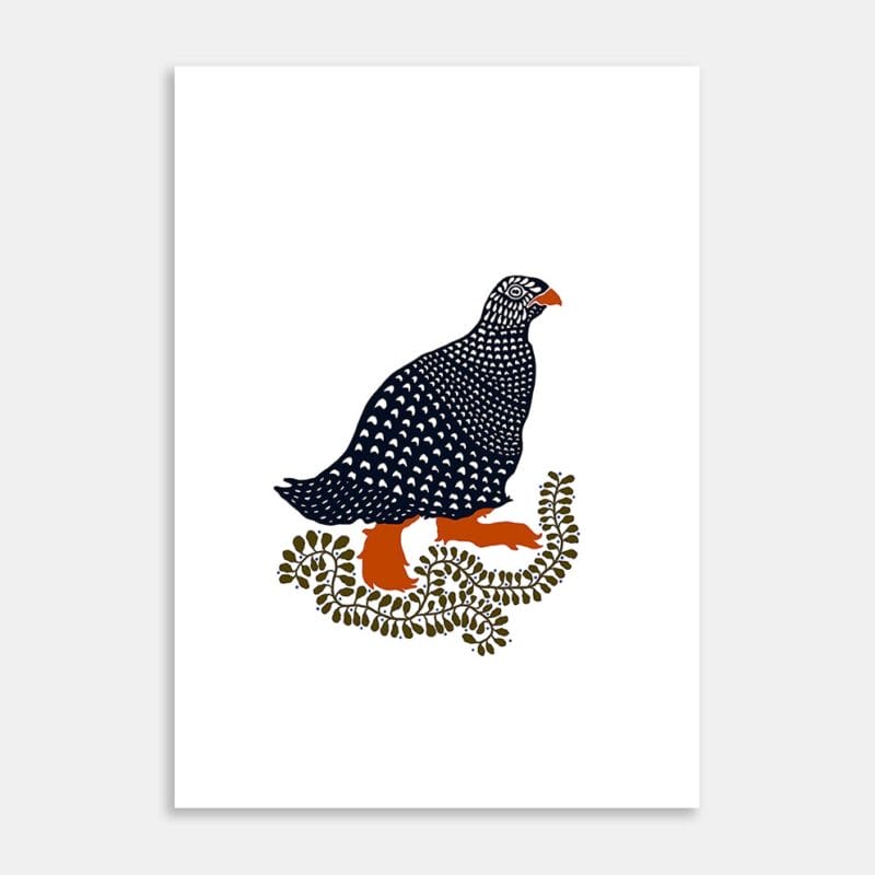 Ptarmigan 2 Art Print By Jazz Danis