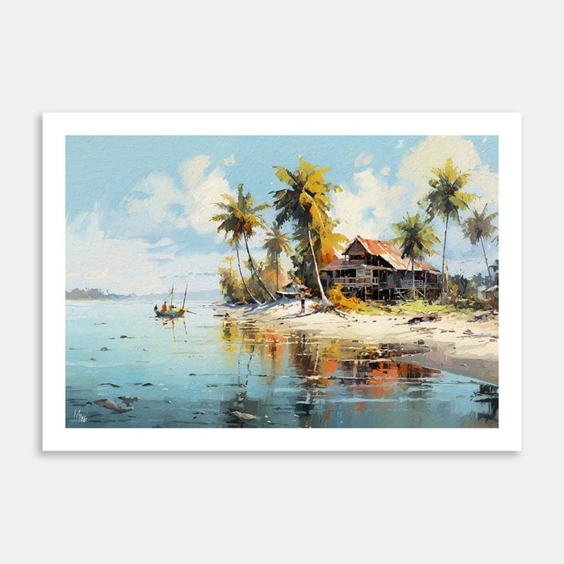 Islands Art Print By Mike Barber