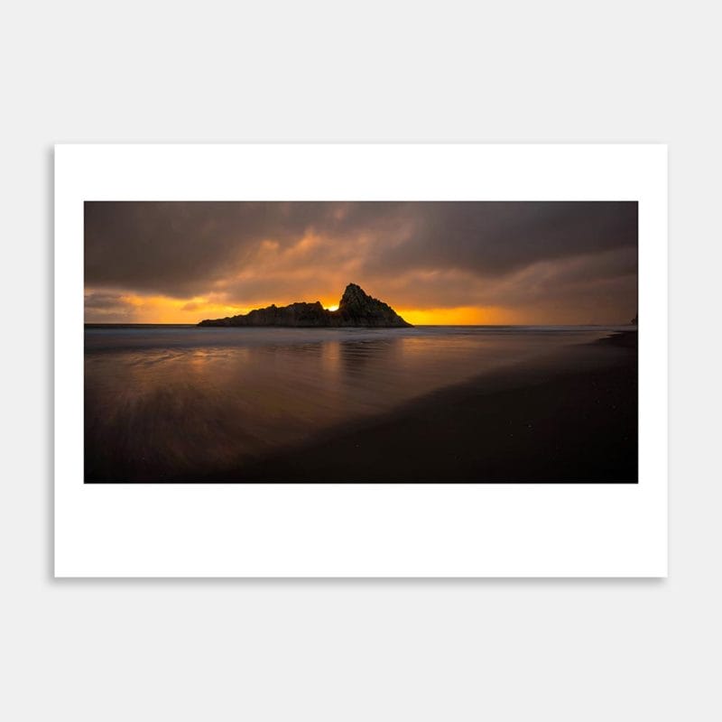 Karekare Art Print By Vernon Brocas