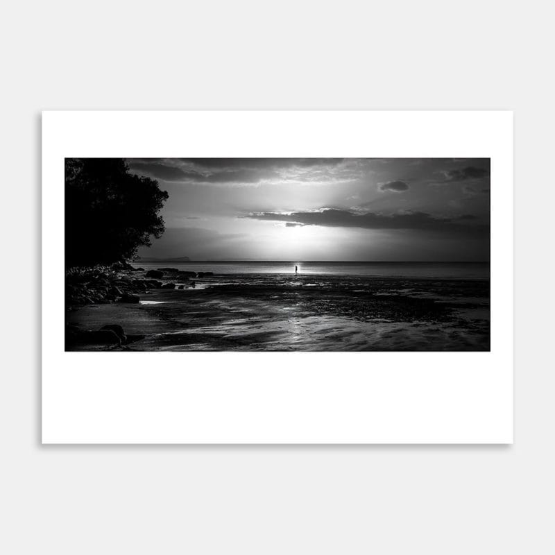 Walk Into The Light Art Print By Vernon Brocas