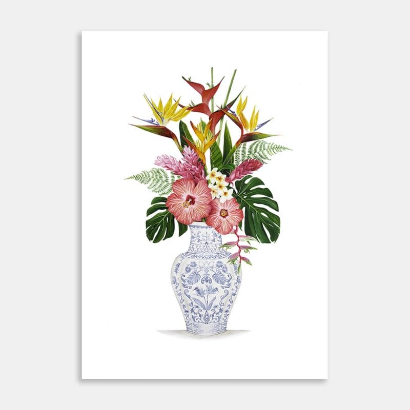 Kotare Vase Art Print By Kim Foster