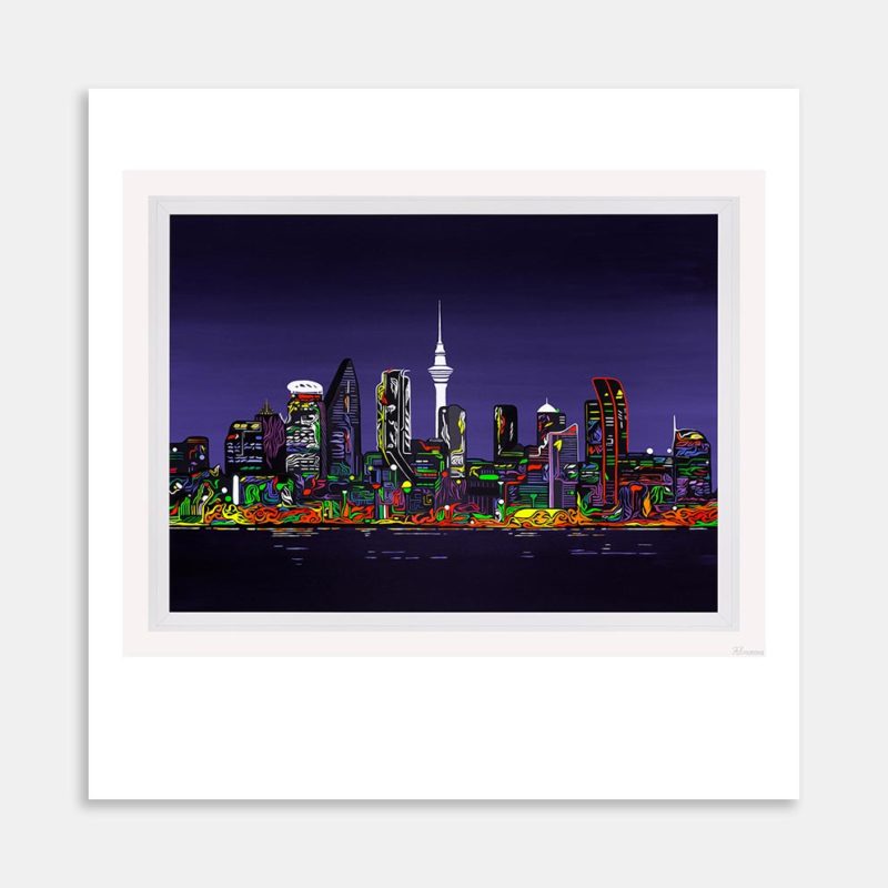 Light Overflows The Night Limited Edition Art Print By Anna Filimonova