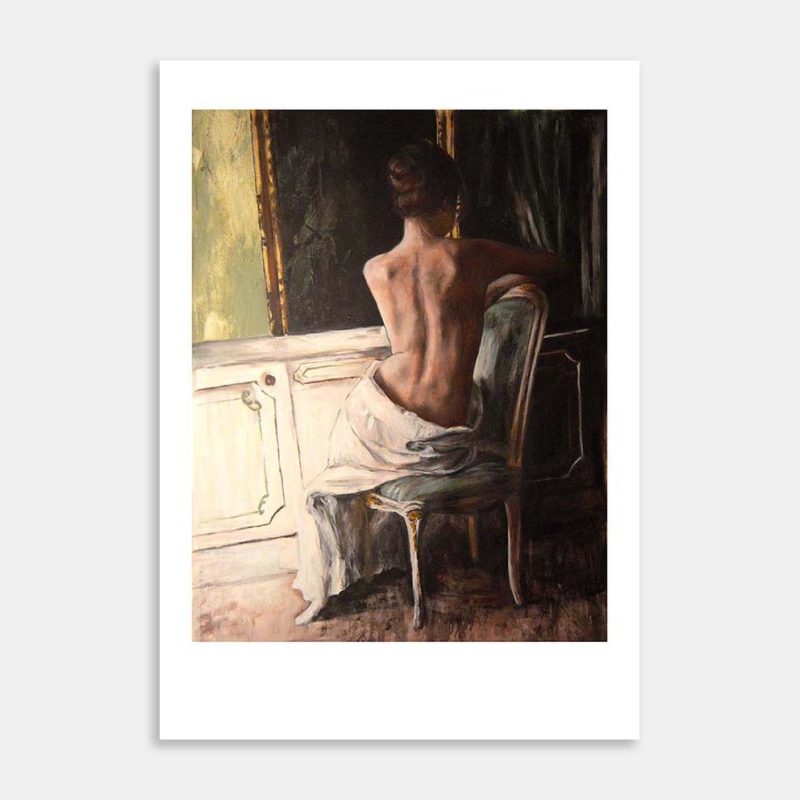 Eleganza Art Print By Escha van den Bogerd