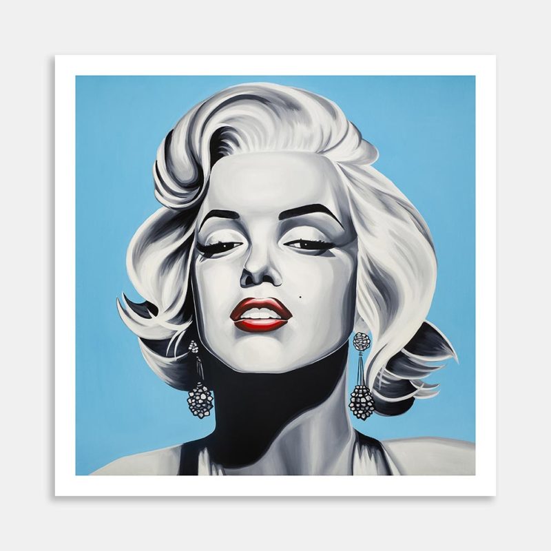 Marilyn Monroe Pop Art Art Print By Philip Blease