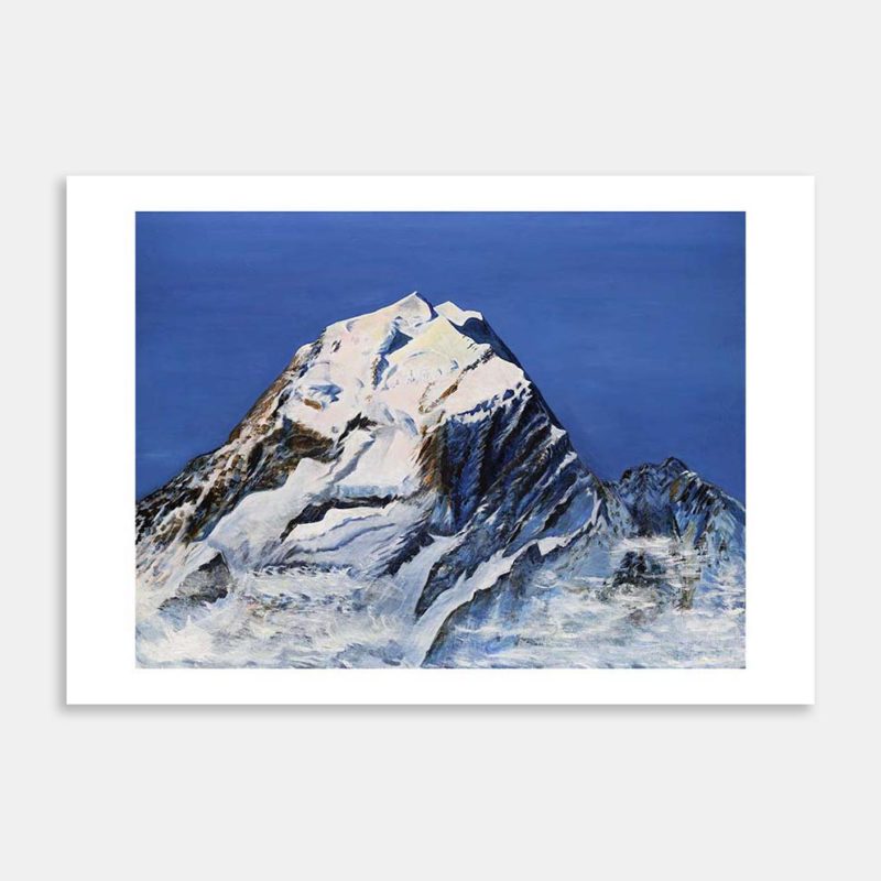 Mt Cook Art Print By Hoagy Scoins