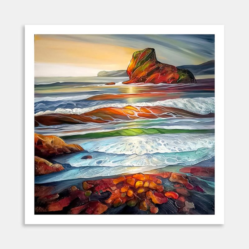 West Coast Art Print By Irina Velman