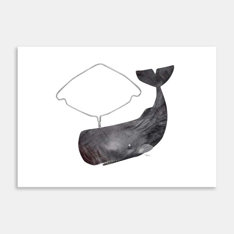 Whale Art Print By Daron Parton