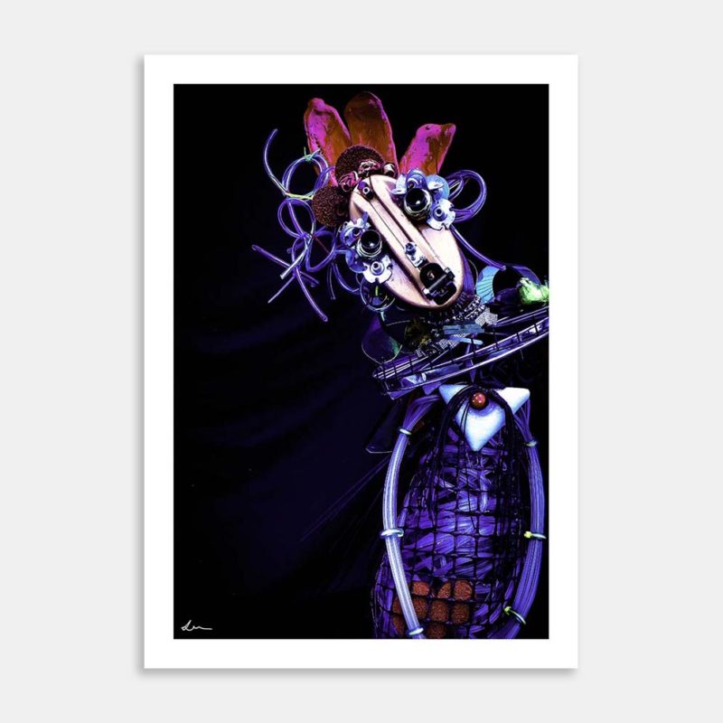 Felicity Darkend Days Art Print By Lisa Watkins