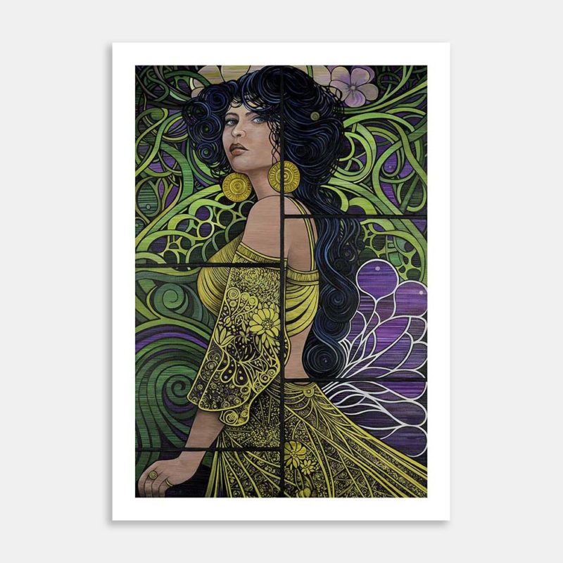 Carmen Art Print By Marita Hansen