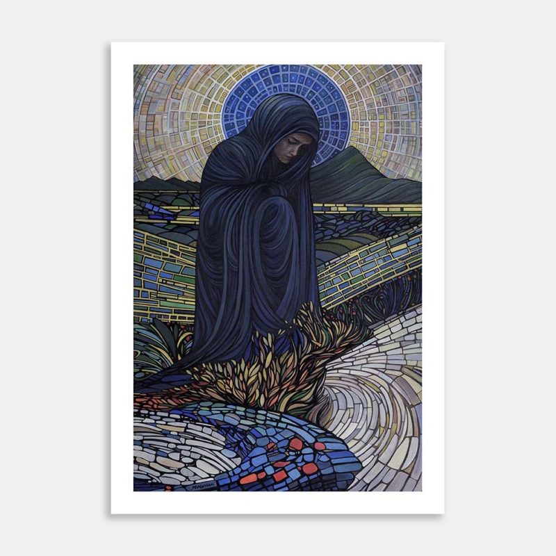 Mary's Despair Art Print By Marita Hansen