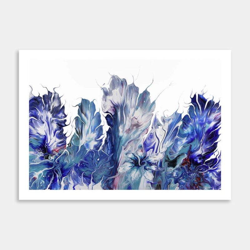 Blue Sea World Limited Edition Art Print By Nancy A Crawford