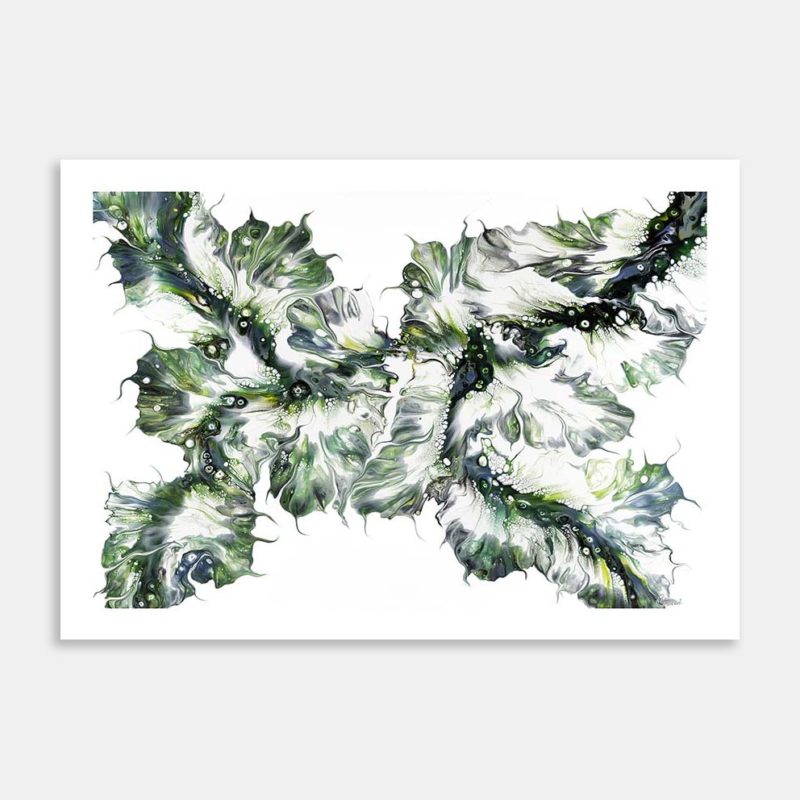 Green Life Limited Edition Art Print By Nancy A Crawford