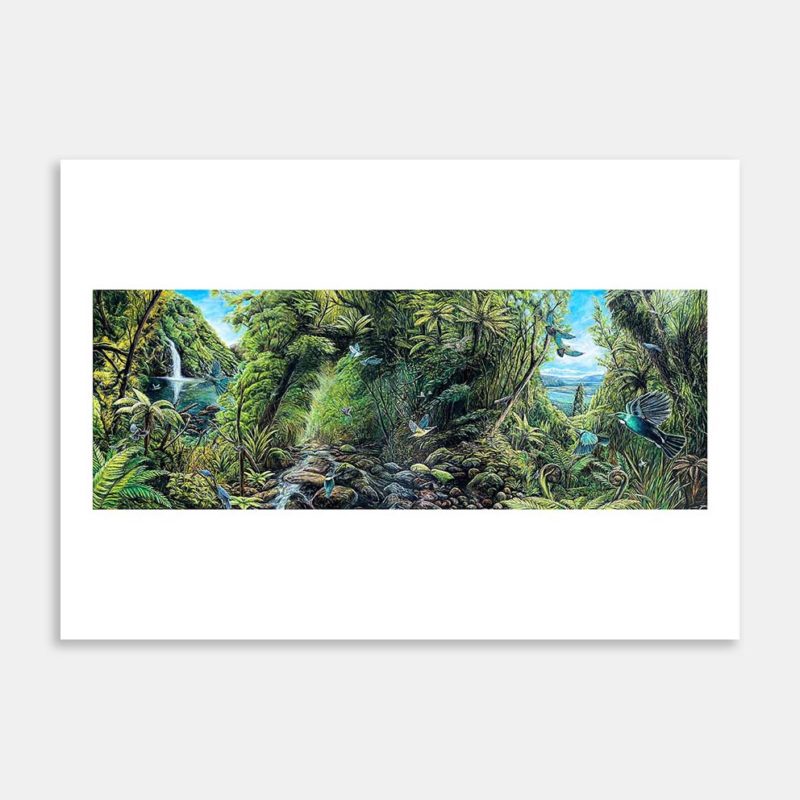 Enchanted Eden Art Print By Jacobs Artwork