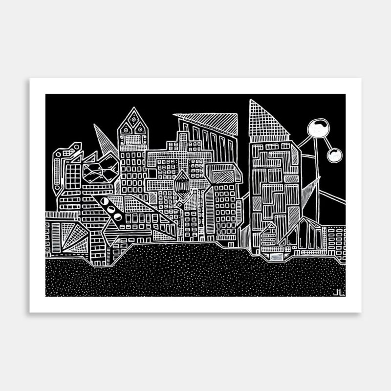 Gemstone Limited Edition Art Print By Jay Ell