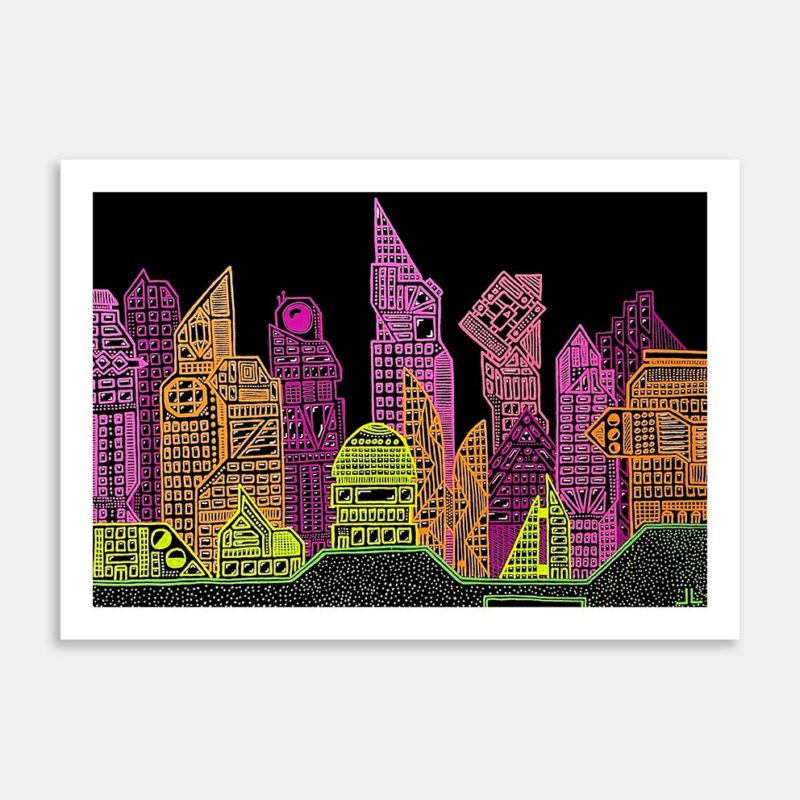 New Colour Street LIMITED EDITION Art Print By Jay Ell