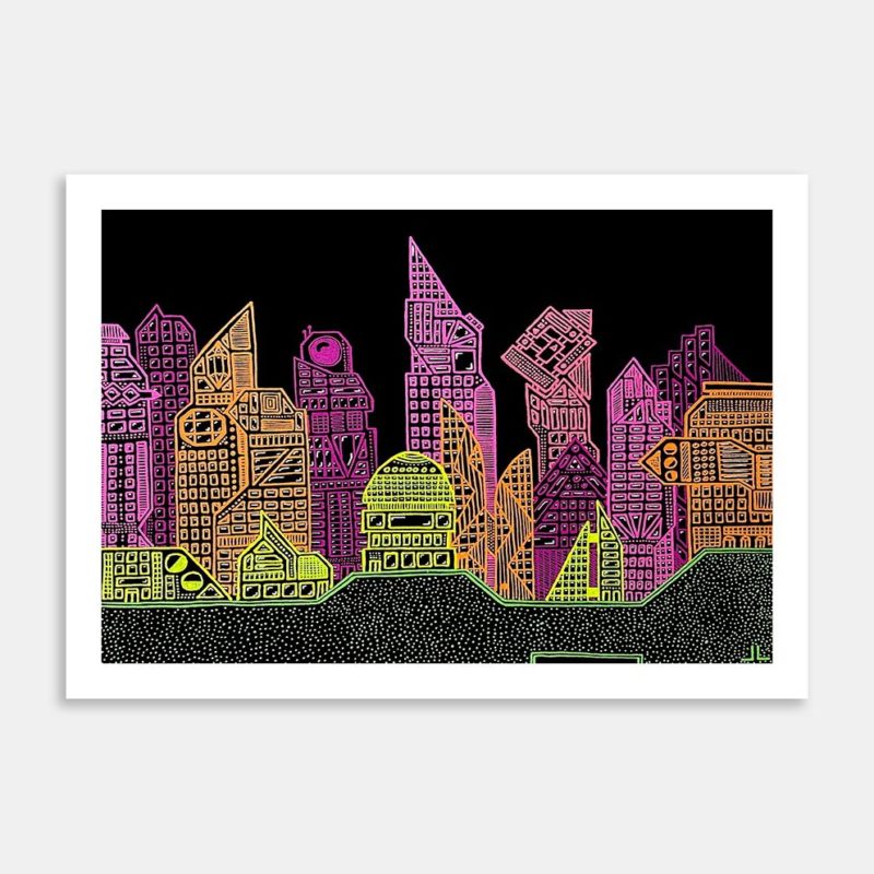 New Colour Street Limited Edition Art Print By Jay Ell