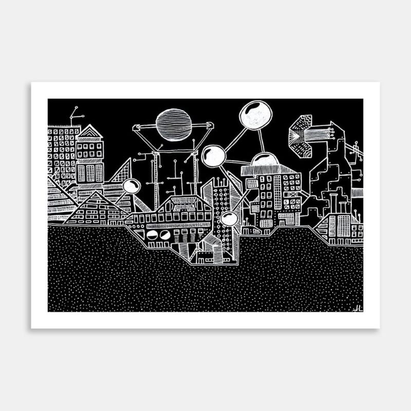 Power Source Limited Edition Art Print By Jay Ell