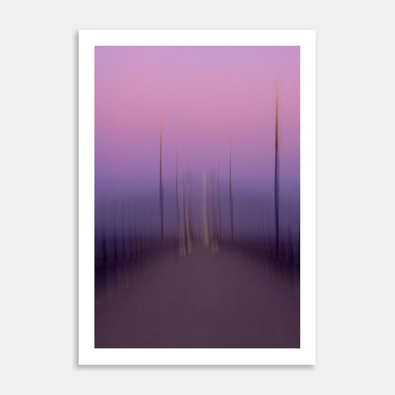 Dreamy Dusk Art Print By Penny Kennedy
