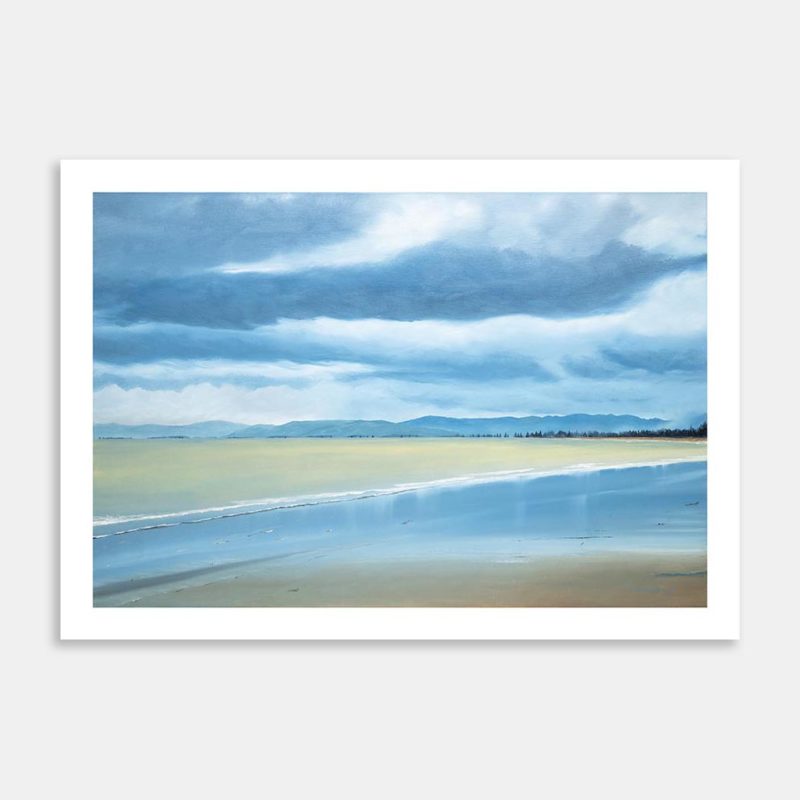 When Rivers Flow Art Print By Veronika Lambert